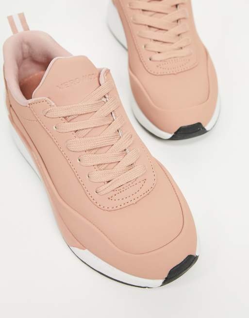 Vero Moda chunky sneakers in pink ASOS