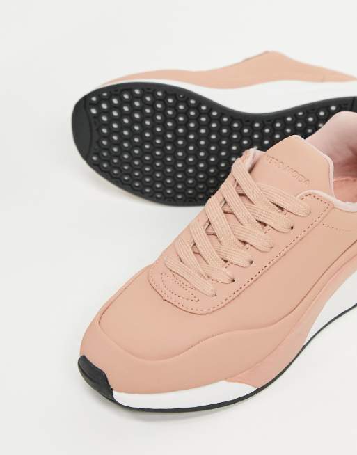 Sherlock Holmes ironi Sydøst Vero Moda chunky sneakers in pink | ASOS