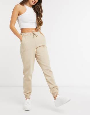 Vero Moda - Co-ord set - Joggingbroek in camel | ASOS