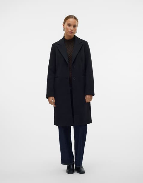 Vero Moda Coat in black