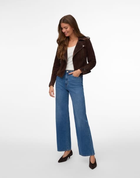 Vero Moda Coat in chocolate torte - view 1