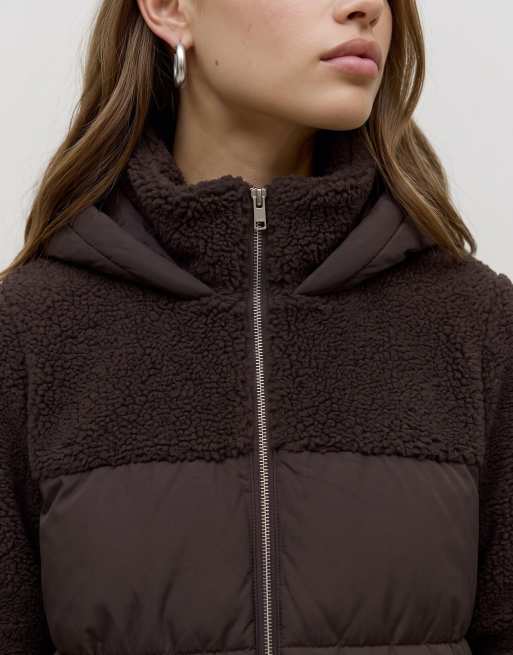 Vero Moda Coat in chocolate torte, 4 of 5