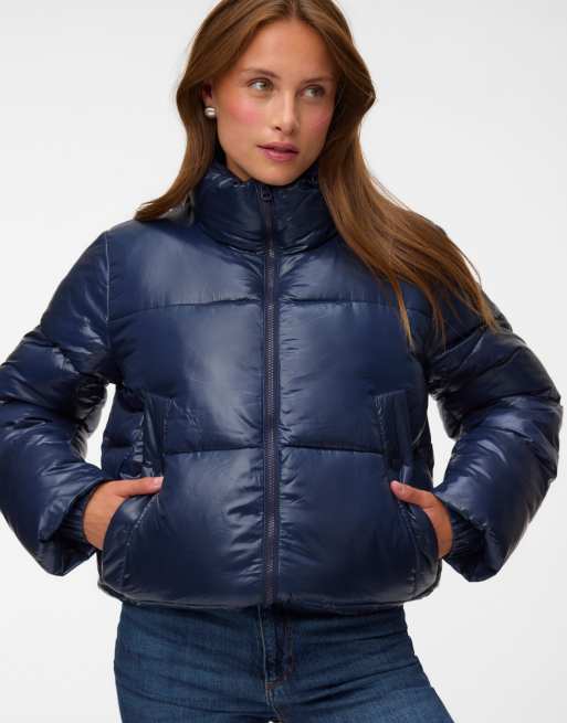 Vero Moda Coat in navy blazer, 3 of 5