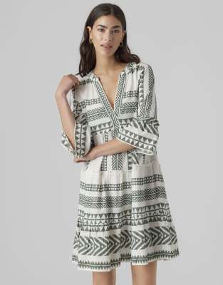 Vero Moda - Cremefarvet kjole