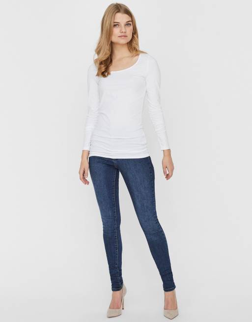 Vero Moda - Cremefarvet top, 3 af 7