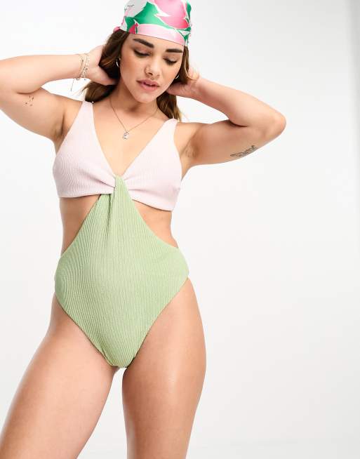 Sage lingerie bodysuit