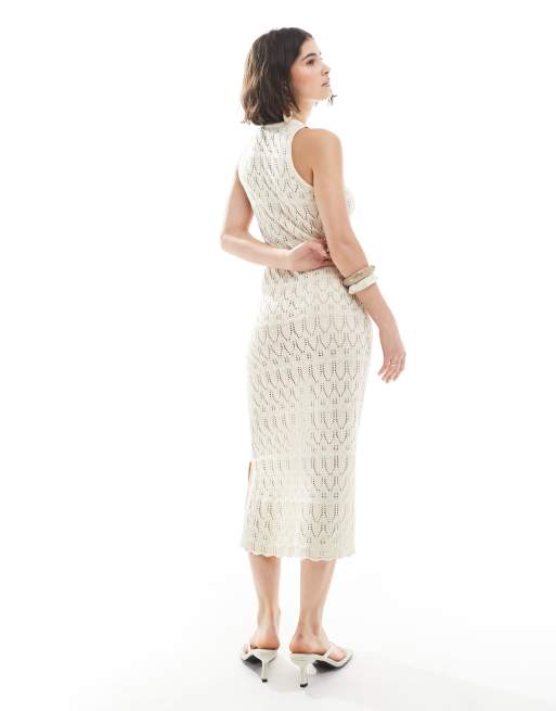 beach cover up knit dress Eva Swimsuit Knit Cover-Up Beach Dress