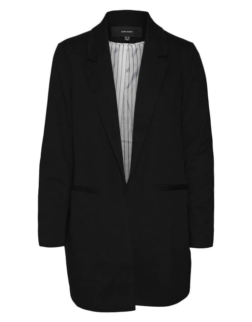 Vero Moda Curve - Blazer i sort, 5 af 5