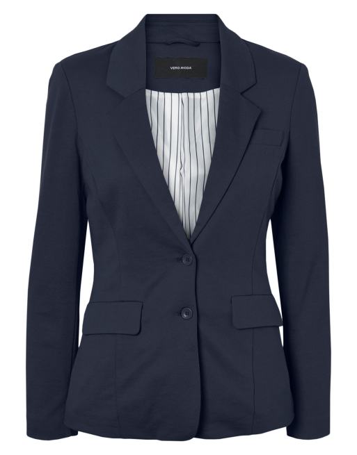 Vero Moda Curve Blazer in navy blazer, 5 of 6