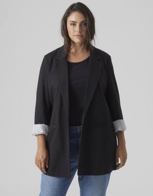 Vero Moda Curve - Blazer in Schwarz