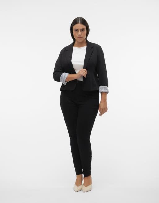 Vero Moda Curve - Blazer - Noir, 3 de 6