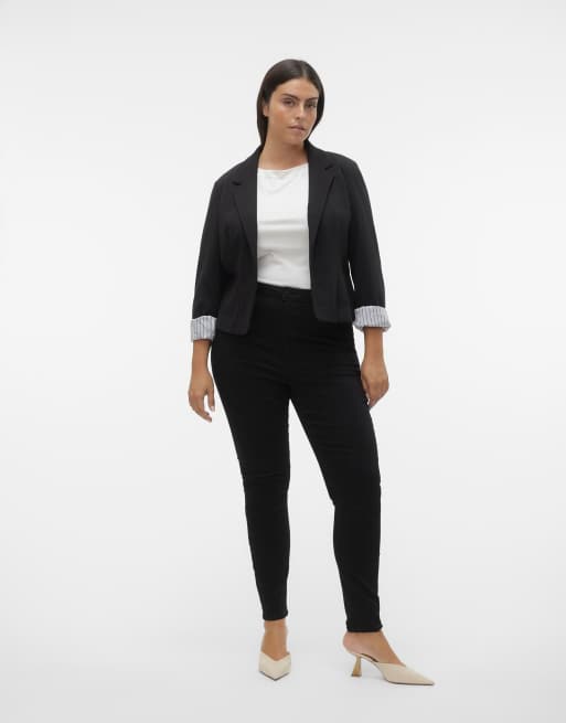 Vero Moda Curve - Blazer - Noir, 4 de 6