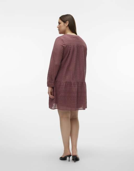 Vero Moda Curve Blouse in brown, 2 of 4