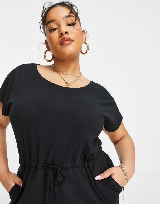 drawstring t shirt dress Drawstring Sleeveless T-Shirt Dress (2 Colors)  Live-Vain Boutique
