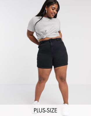 mom shorts plus size