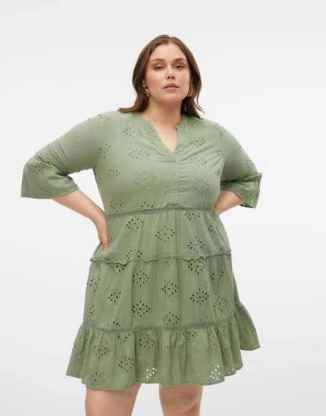 Vero Moda Curve – Grön topp - view 1