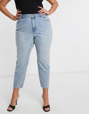 light blue ankle grazer jeans