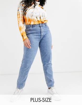 asos curve mom jeans