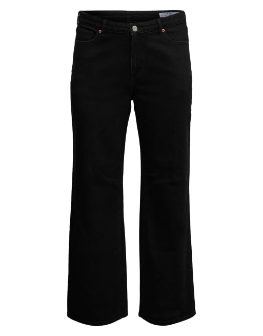 Vero Moda Curve jeans wide fit neri, 6 di 7