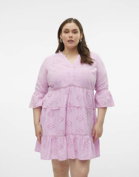 Vero Moda Curve - Lavendelfarvet top - view 1