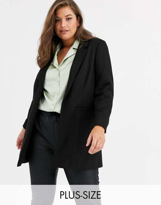 Vero Moda Curve longline blazer ASOS