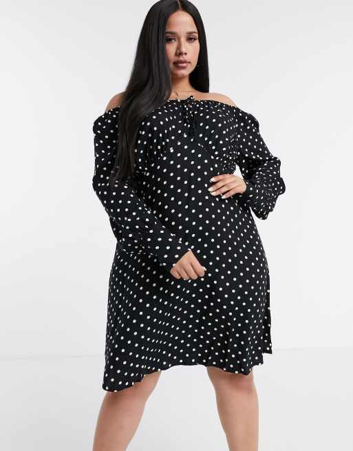 Vero moda off shoulder dress sale