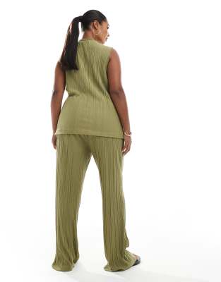 Vero Moda Curve Plisse Pants