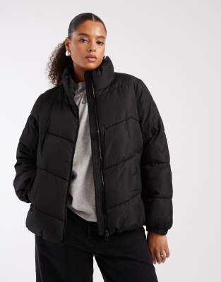 Vero Moda Curve - Pufferjacke in Schwarz