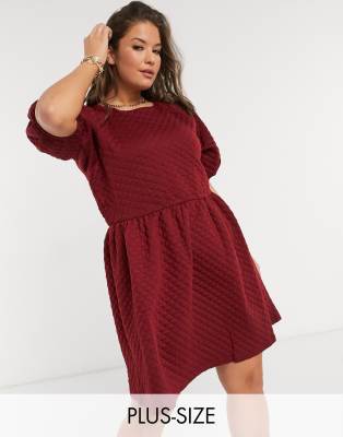 vero moda burgundy dress