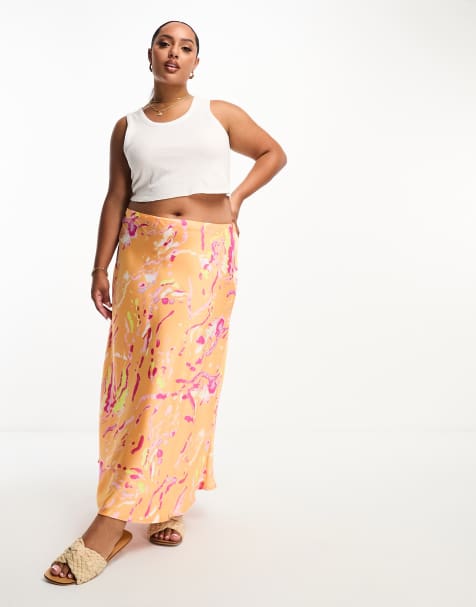 Plus size hotsell midi skirt 50