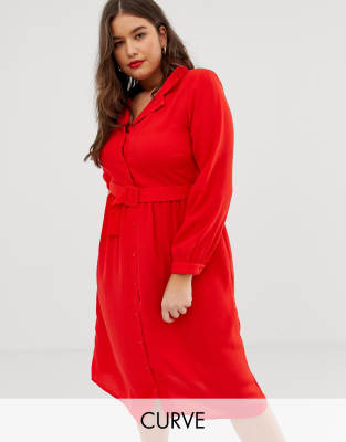 curve shirt dress