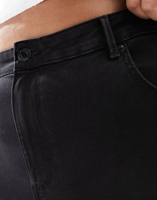 Vero Moda - Curve - Skinny jeans in zwart, 3 van 5