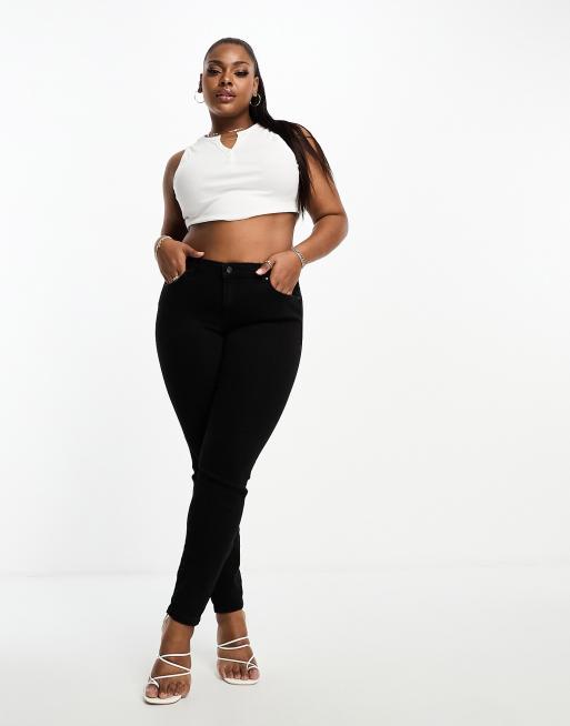 Curve black jeans sale