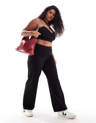 Vero Moda Curve Slim Stretch Flared Pants