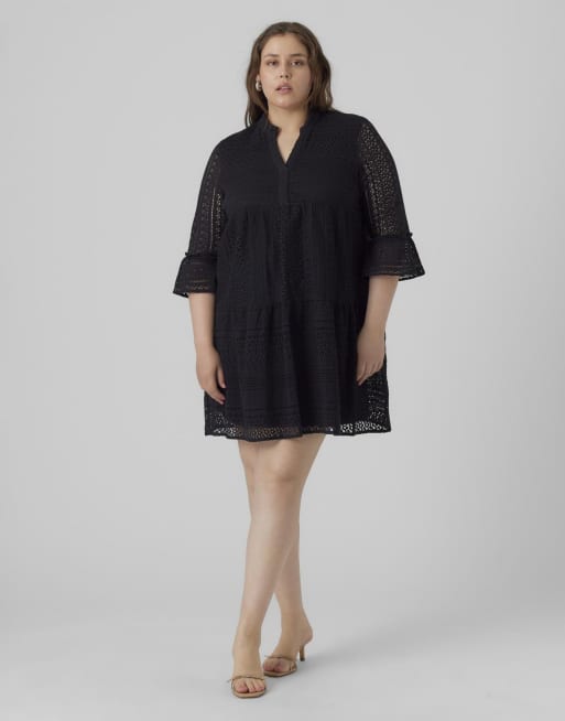 Vero Moda Curve - Sort bluse