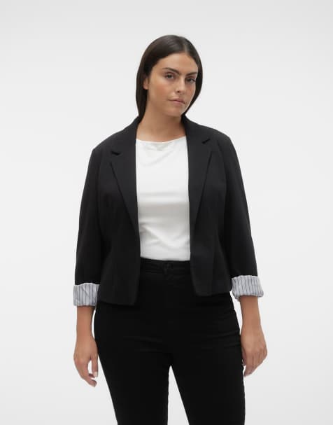 Vero Moda Curve – Svart kavaj - view 1