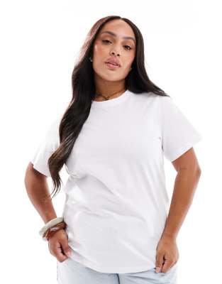 Vero Moda Curve - T-Shirt in Weiß