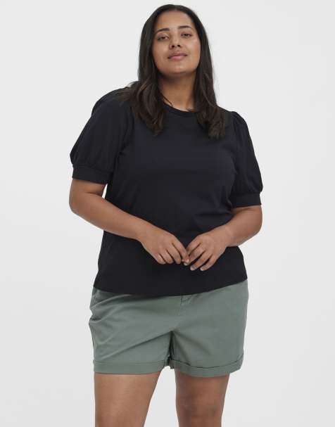 Vero Moda Curve - T-shirt - Noir - view 1