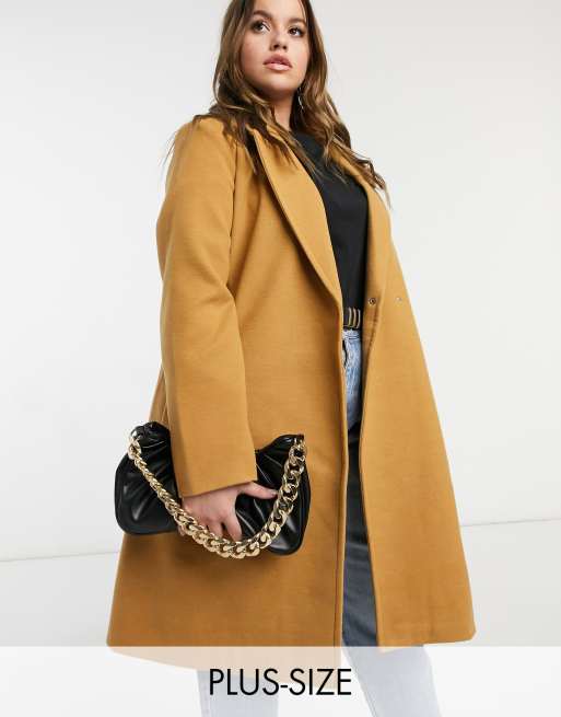 Vero Moda trench coat in camel