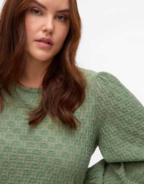 Vero Moda Curve - Top - Vert haie - view 1