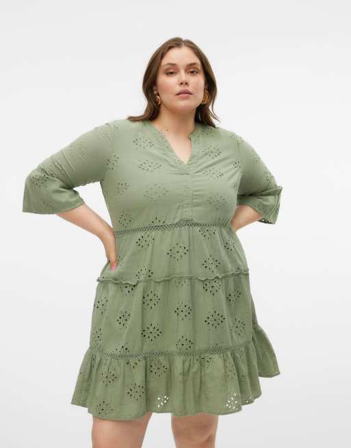 Vero Moda Curve - Top - Vert haie