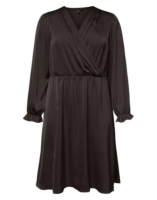 Vero Moda Curve - Vestito color torta al cioccolato, 1 di 1