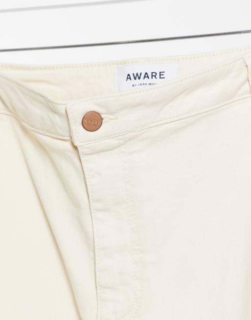 Vero Moda Curve – Weiße Skinny-Jeans, 4 von 4