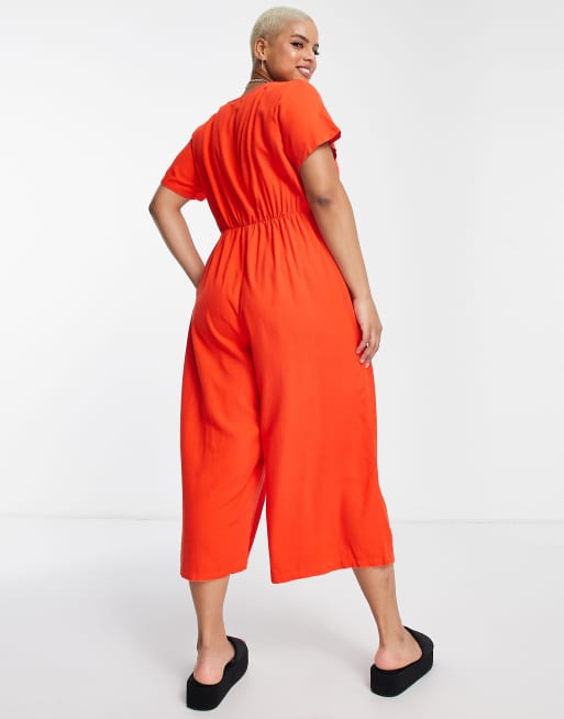 Vero moda store red jumpsuit