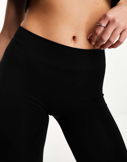 Vero Moda – Czarne bezszwowe legginsy, 3 z 4