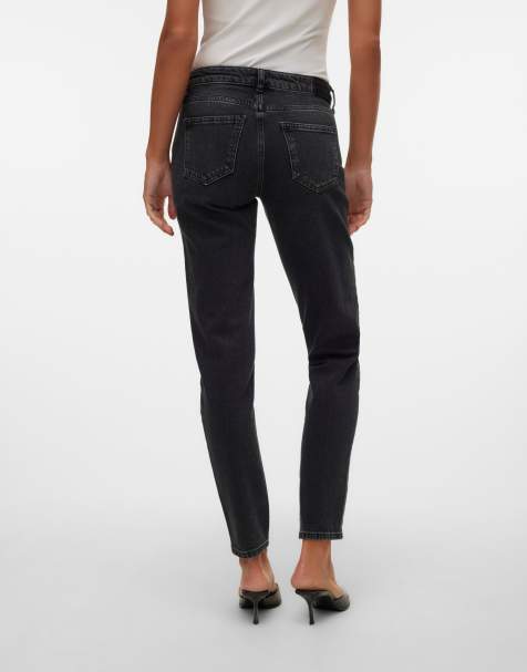 Vero Moda – Czarne jeansy zwężane - view 1