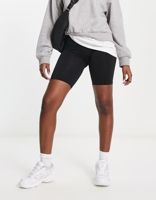 Vero Moda – Czarne krótkie legginsy