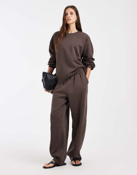 Vero Moda – Czekoladowobrązowy luźny zestaw oversize - view 1
