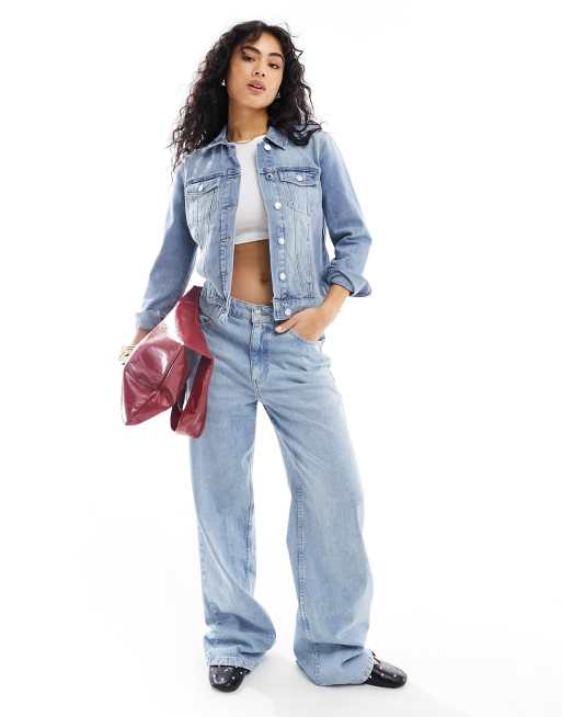 Vero Moda Women s Zorica Relaxed Fit Denim Jacket