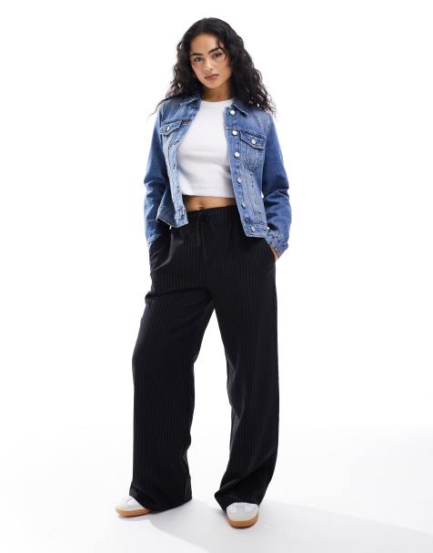 Vero Moda denim jacket in medium blue wash - view 1